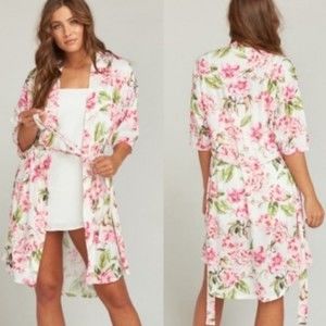 SHOW ME YOUR MUMU Floral Brie Robe